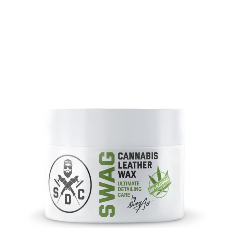 SWAG Cannabis Leather Wax 220ml - Hard wax for leather