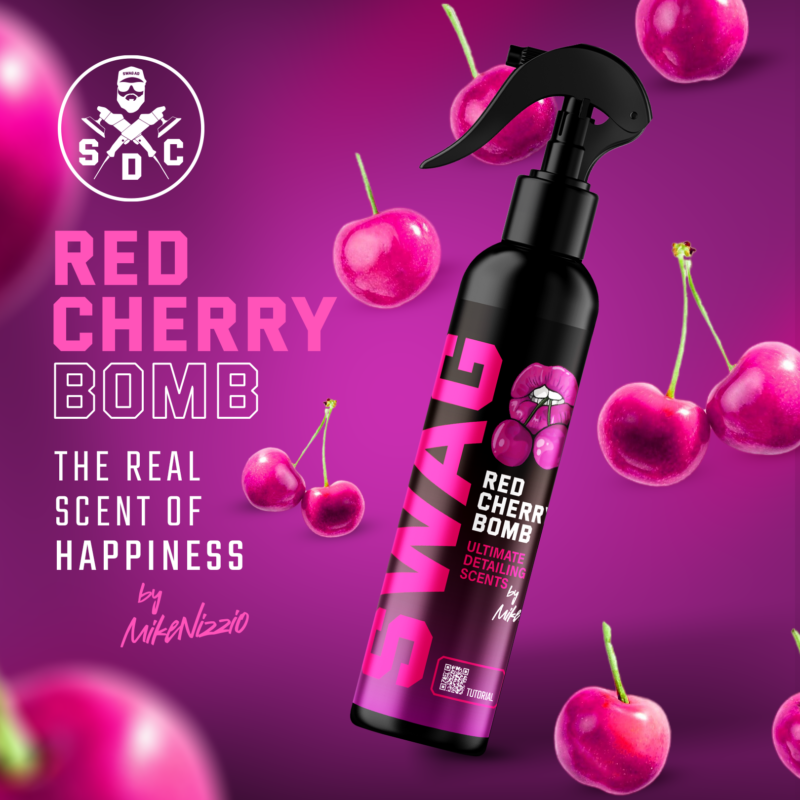 SWAG Red Cherry Bomb 150ml - Air freshener + pendant