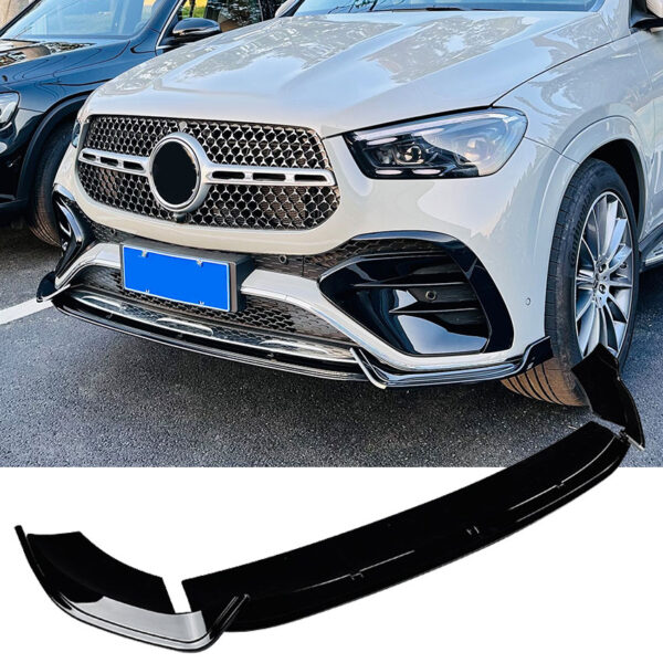 Splitter must läikiv Mercedes C167 V167 GLE koos AMG Line’iga Facelift