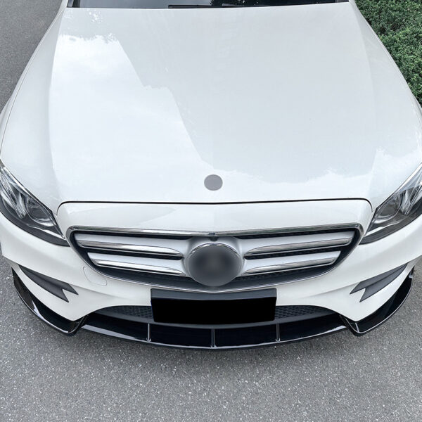 Splitter must läikiv sobib Mercedes W213 + C238 AMG Line 2016-2020 (pre-facelift) - Image 2