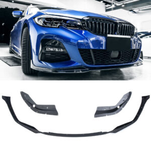 Splitter must läikiv BMW 3 seeria G20 G21 pre-LCI M-paketiga 2019-2022