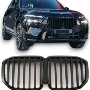 Esivõre must läikiv BMW X7 G07 LCI SPORT DOUBLE SLAT