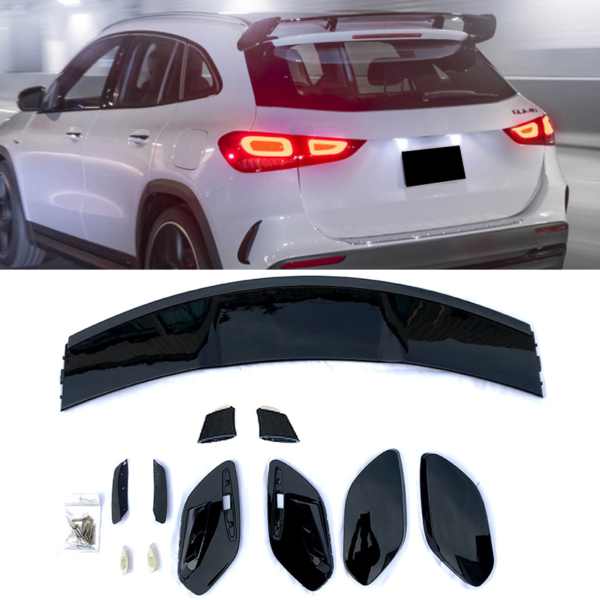 Spoiler must läikiv AMG look MERCEDES H247 GLA-class