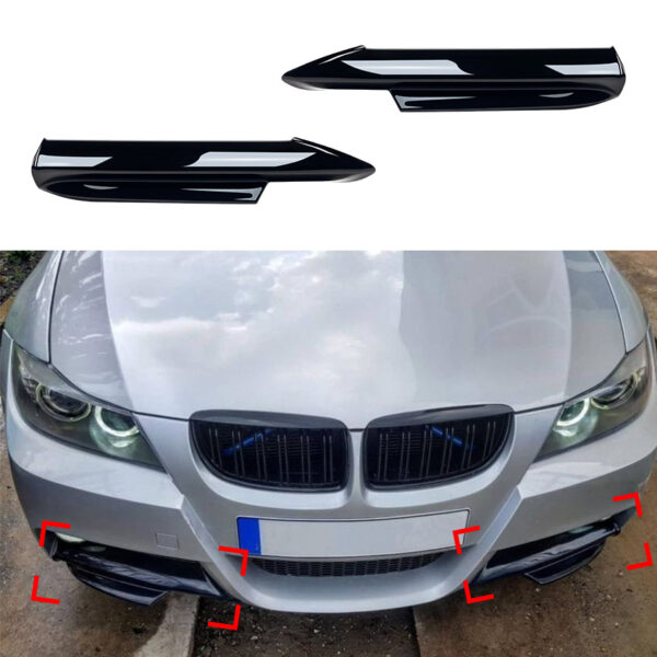 Splitter BMW 3 seeria E90 E91 pre-LCI M-Tech paketiga