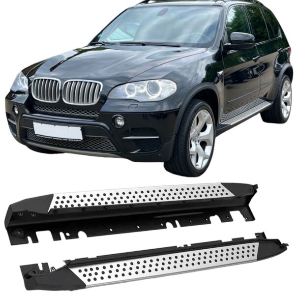 Alumiiniumist astmelauad libisemisvastase kattega BMW X5 E70 2007-2013