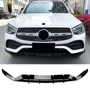 Splitter must läikiv Mercedes X253 C253 GLC Facelift koos AMG Line’iga 2019-2022