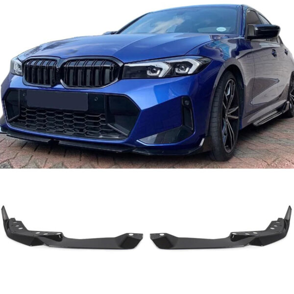 Splitter BMW 3 seeria G20 G21 LCI alates 07/2022 koos M-Sport paketiga