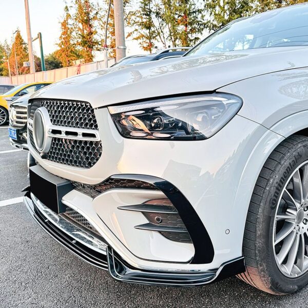 Splitter must läikiv Mercedes C167 V167 GLE koos AMG Line’iga Facelift