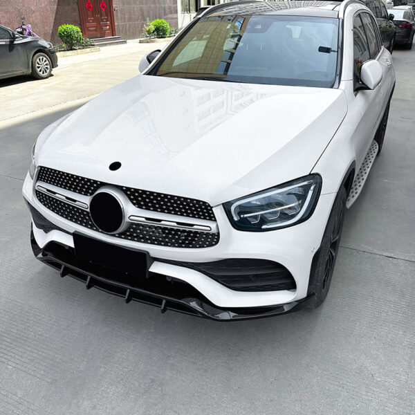 Splitter must läikiv Mercedes X253 C253 GLC Facelift koos AMG Line’iga 2019-2022 - Image 2