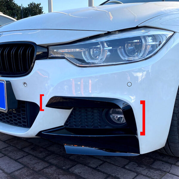 Stange lisad mustad läikivad BMW 3 series F30 F31 2013-2019 with M-Tech package