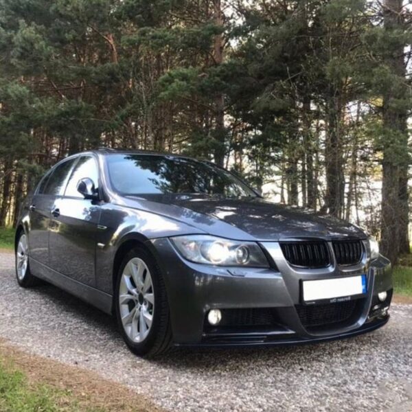 Splitter must läikiv BMW 3 series E90 E91 pre-LCI with M-Tech package