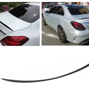 Spoiler must läikiv Mercedes W205 C-Class