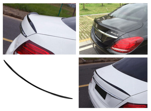 Spoiler must läikiv Mercedes W213 E-Class