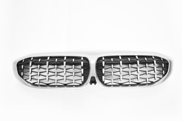 GRILLE FITS FOR BMW 3 SERIES G20 G21 PRE-FACELIFT DIAMOND CHROME - Image 2