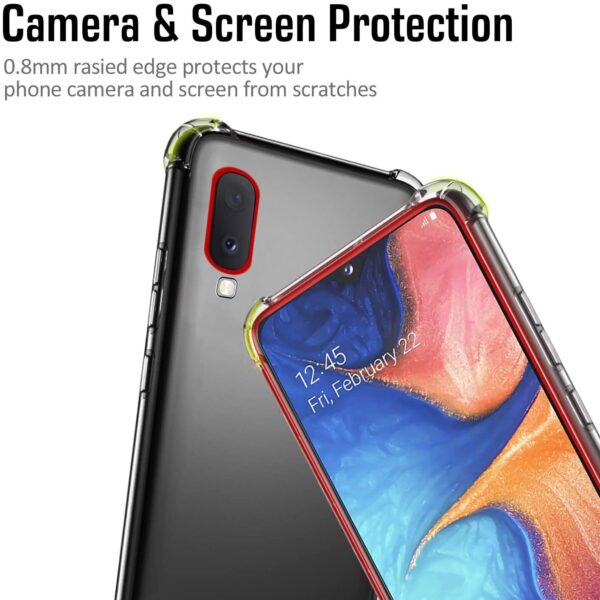 Samsung Galaxy A40 läbipaistev ümbris