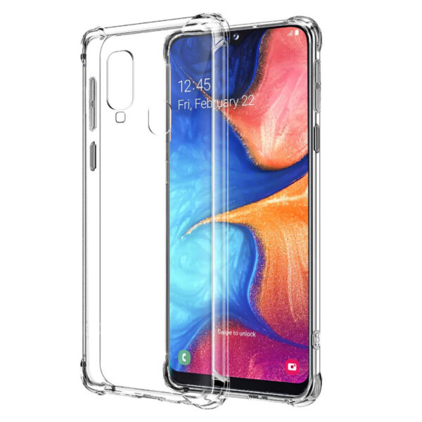 Samsung Galaxy A40 läbipaistev ümbris