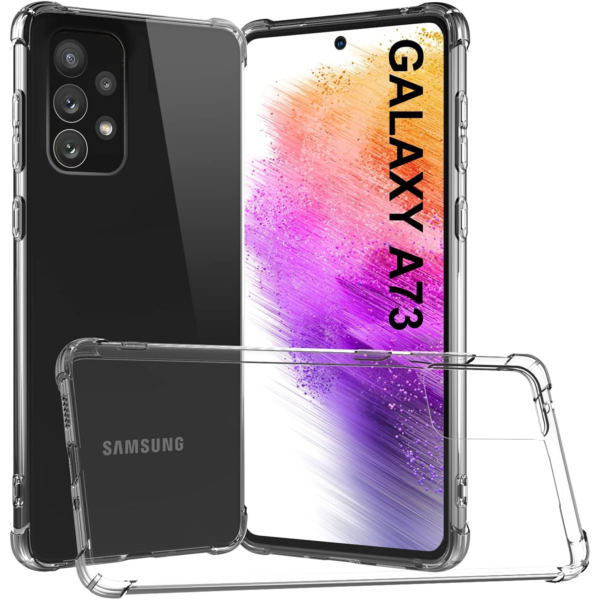 Samsung Galaxy A73 läbipaistev ümbris