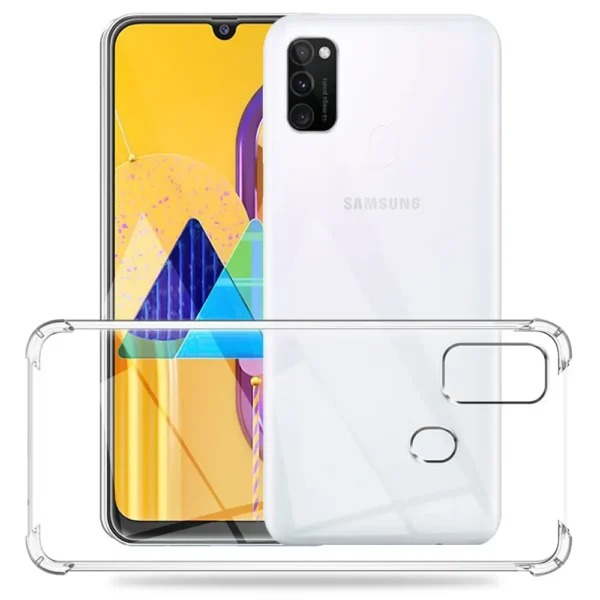 Samsung Galaxy M30S läbipaistev ümbris