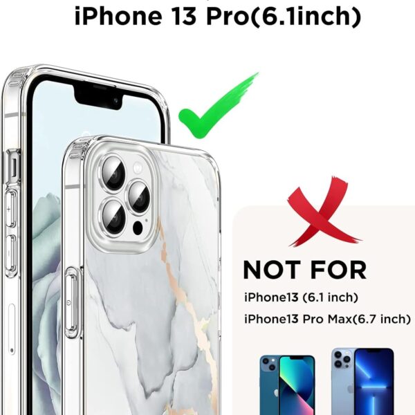 iPhone 13 Pro valge marmor ümbris