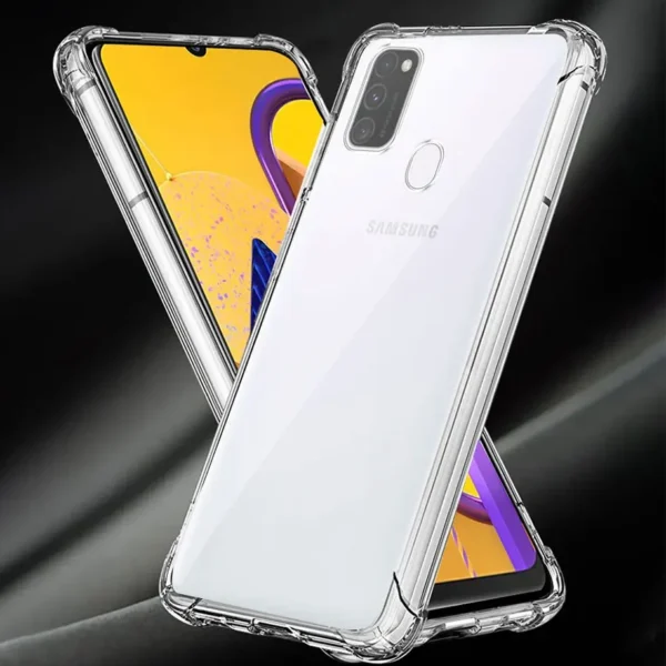 Samsung Galaxy M30S läbipaistev ümbris