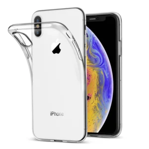 iPhone X / XS läbipaistev ümbris + 3 kaitseklaasi