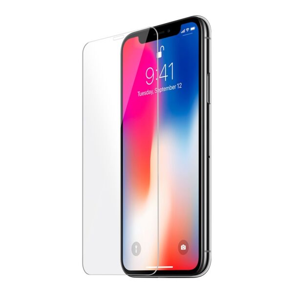 iPhone X / XS läbipaistev ümbris + 3 kaitseklaasi